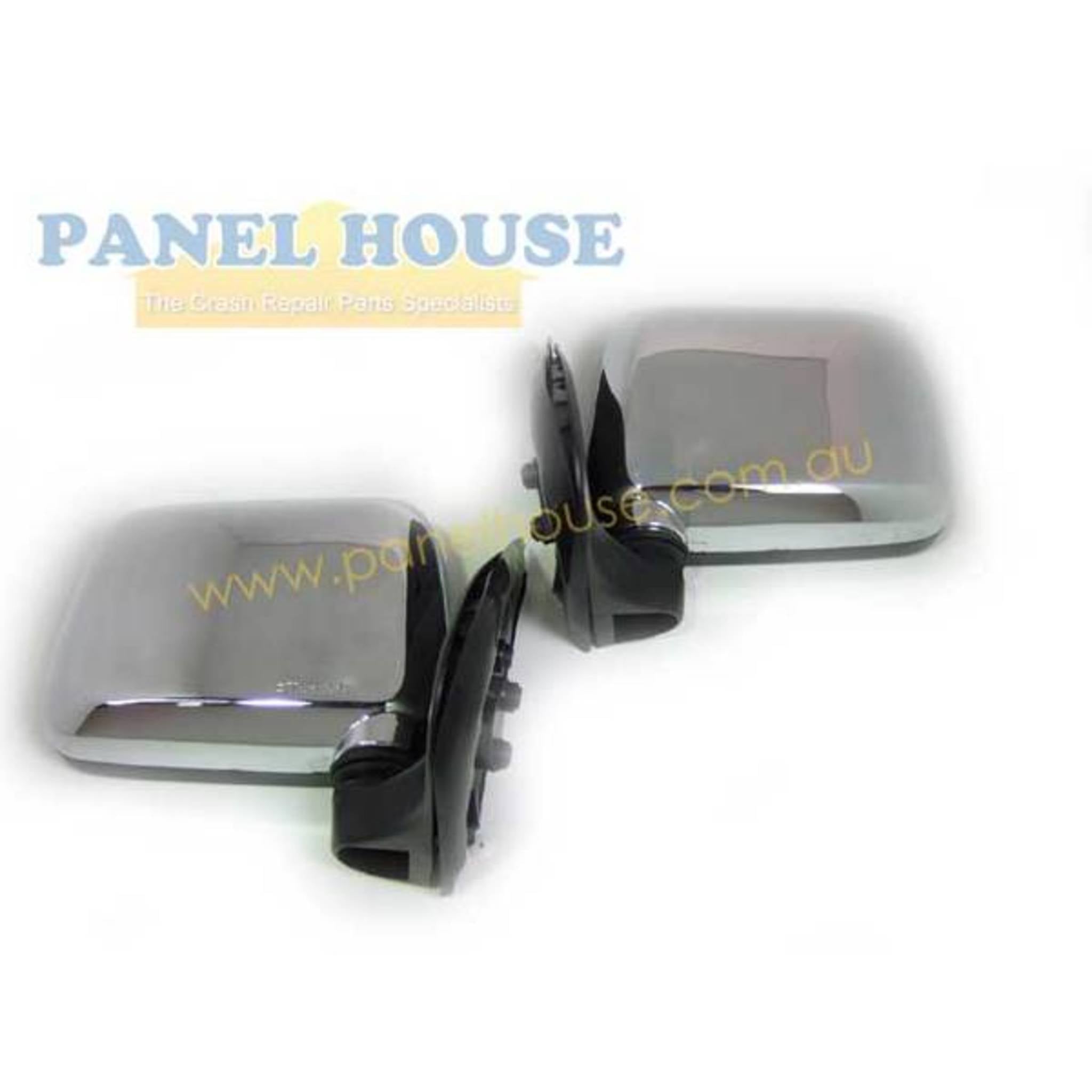 Right Side Manual Door Mirror For Holden Rodeo RA 2003 2008 Black Complete