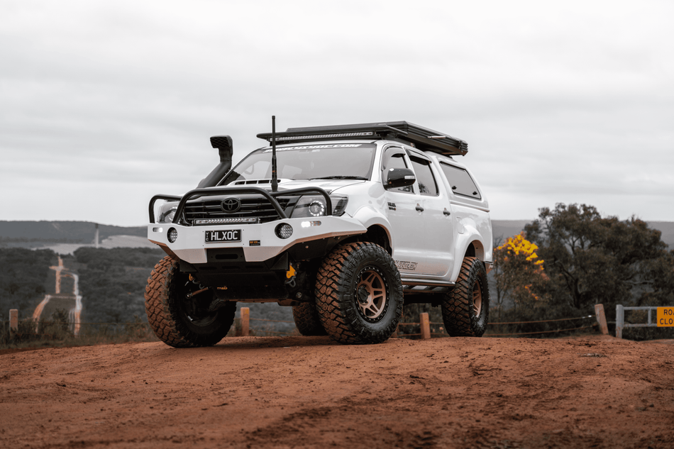 Muzz Bar Bullbar on a Toyota Hilux N70 (Facelift) 2011-2015
