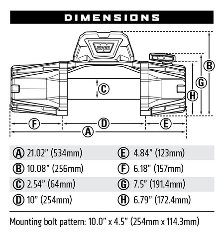 Warn Winch VR Evo 12-S