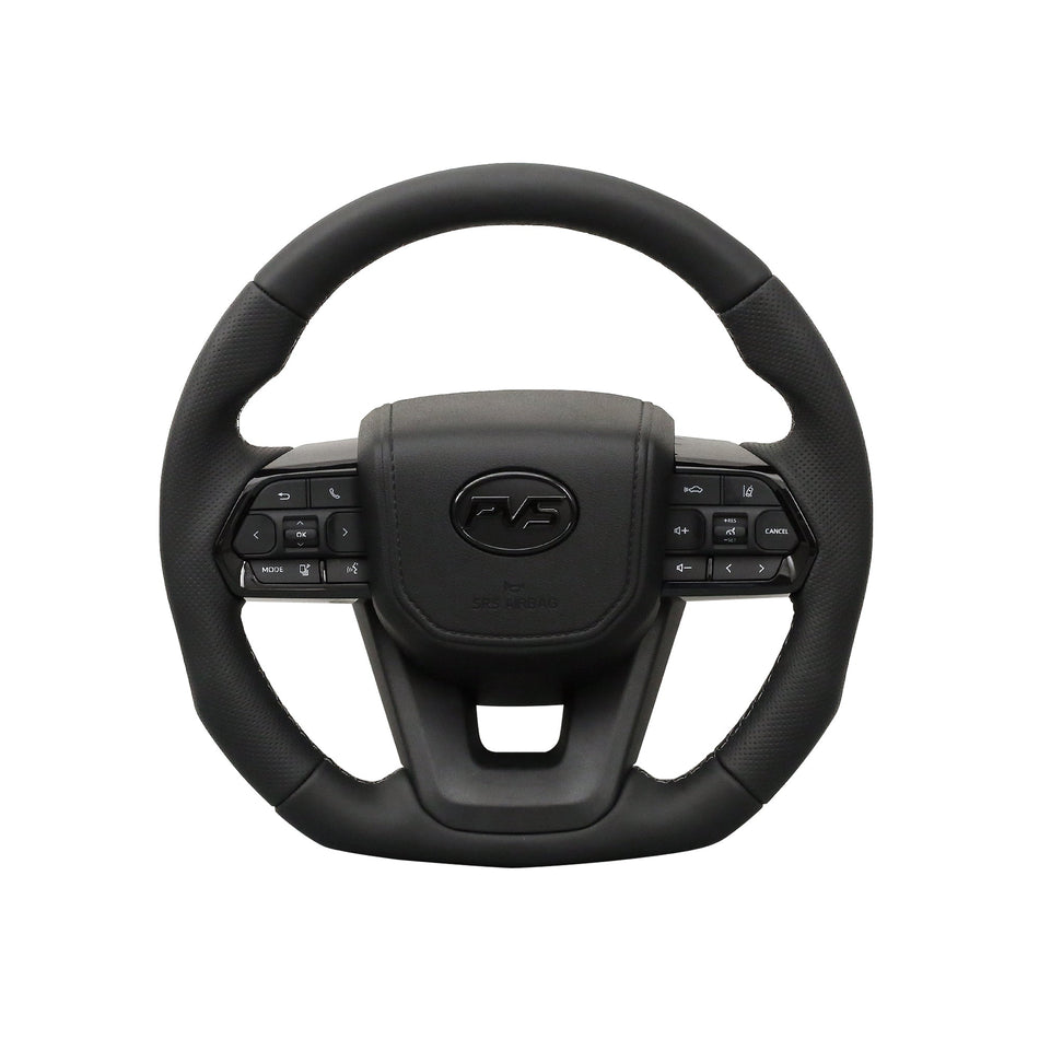 Sports Black Leather Steering Wheel Upgrade Kit for Toyota