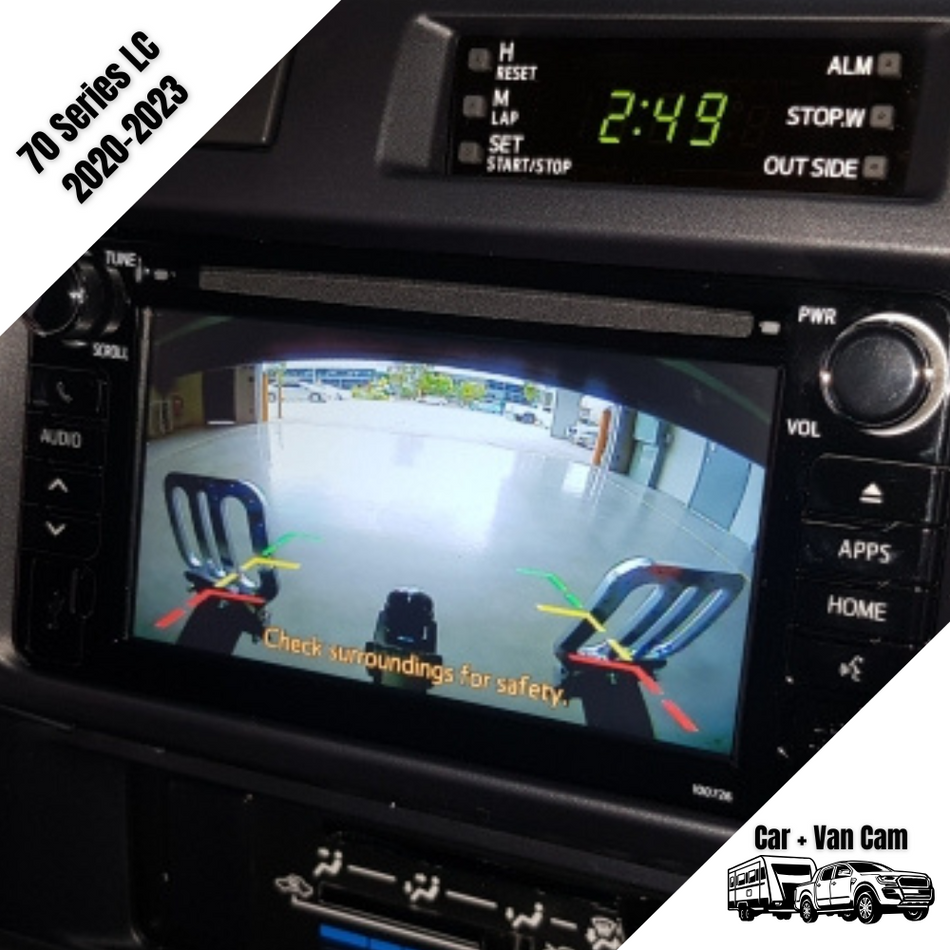 Car & Caravan Camera Integration to suit 2020-2023 Toyota 79 Series