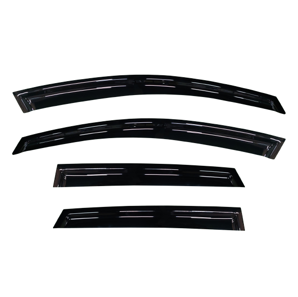 Hyundai i30 (FD) Hatch 2007-2011 Slimline Weathershields / Window Visors (4-Piece Set)