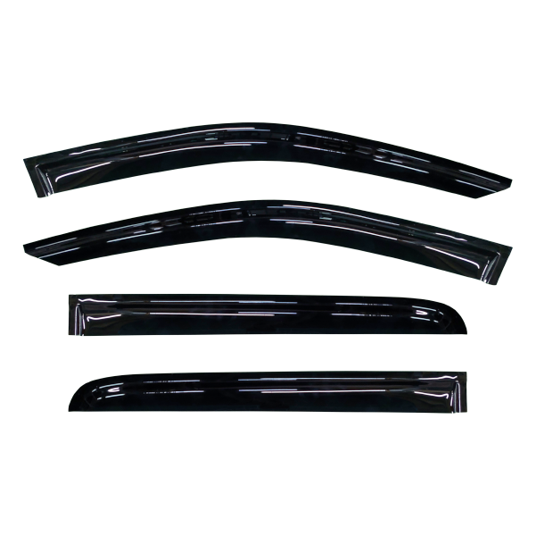 Volkswagen Amarok (NF) Ute 2023-2025 Slimline Weathershields / Window Visors (4-Piece Set)