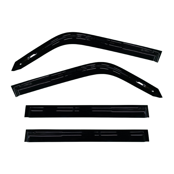 Toyota Landcruiser Prado (J250) SUV 2024-2025 Slimline Weathershields / Window Visors (4-Piece Set)