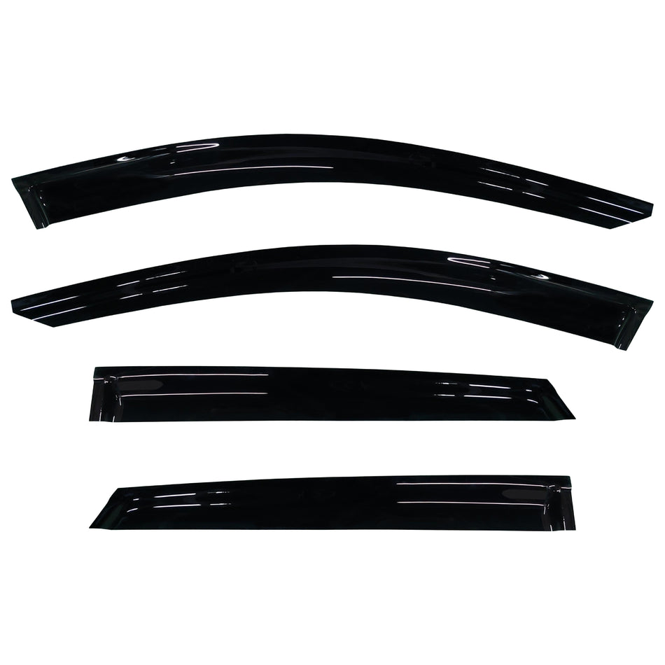 MG HS Plus EV (SAS23) SUV 2021-2022 Slimline Weathershields / Window Visors (4-Piece Set)