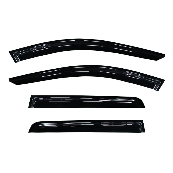 Volvo XC90 (P2) SUV 2003-2014 Slimline Weathershields / Window Visors (4-Piece Set)