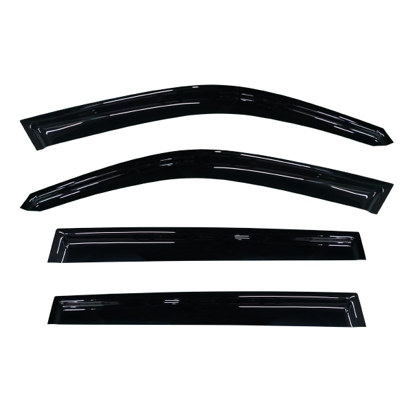 BMW X3 (E83) SUV 2004-2010 Slimline Weathershields / Window Visors (4-Piece Set)