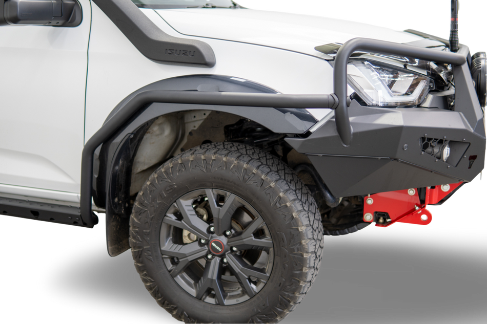 Rock Sliders with Brush Rails to suit Isuzu Dmax MY21 +