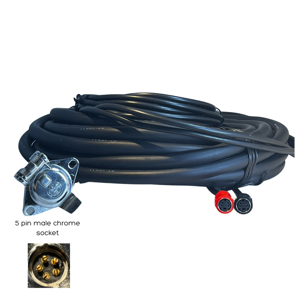 10 Metre Dual Woza Cable