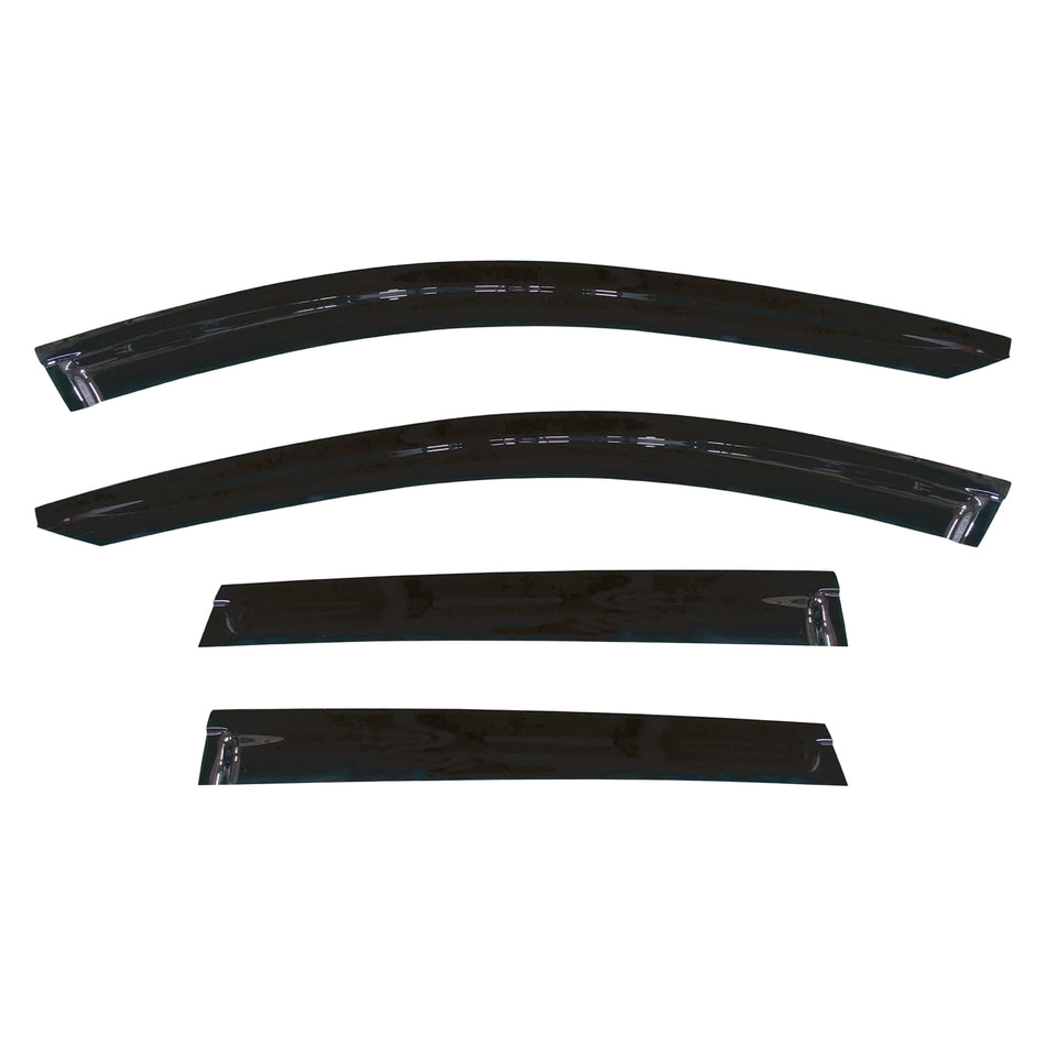 Audi (GF) Q6 e-tron / SQ6 e-tron SUV 2024-2025 Slimline Weathershields / Window Visors (4-Piece Set)
