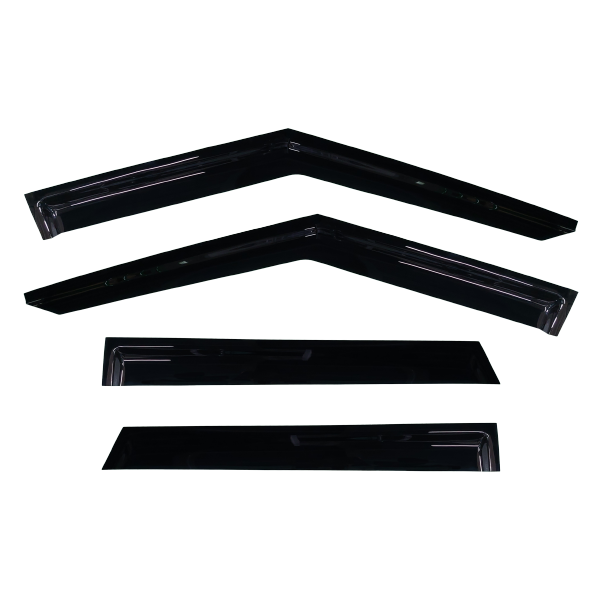Land Rover Range Rover Evoque (L538) SUV 2012-2018 Slimline Weathershields / Window Visors (4-Piece Set)