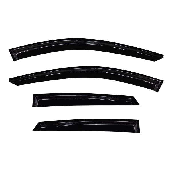 Jaguar E-PACE (X540) SUV 2018-2024 Slimline Weathershields / Window Visors (4-Piece Set)