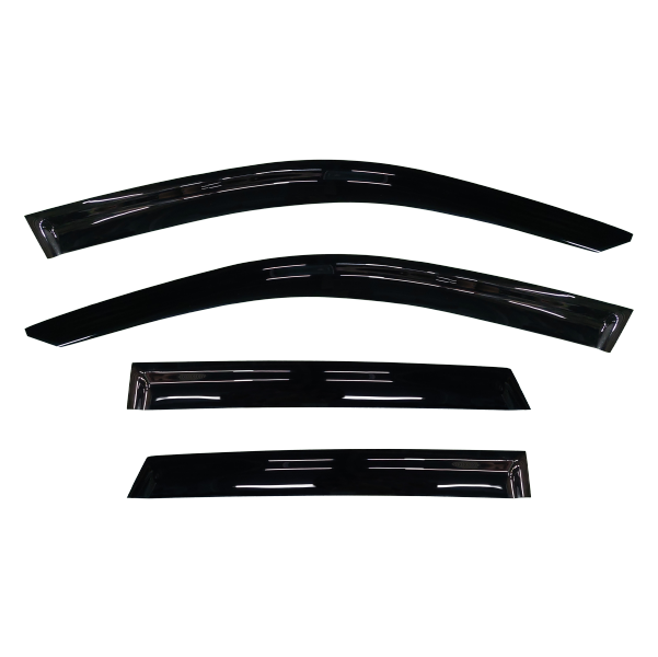 Porsche Cayenne (9YB) (9YB II) SUV 2020-2026 Slimline Weathershields / Window Visors (4-Piece Set)