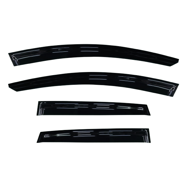 Volvo V40 (P1) Hatch 2013-2018 Slimline Weathershields / Window Visors (4-Piece Set)