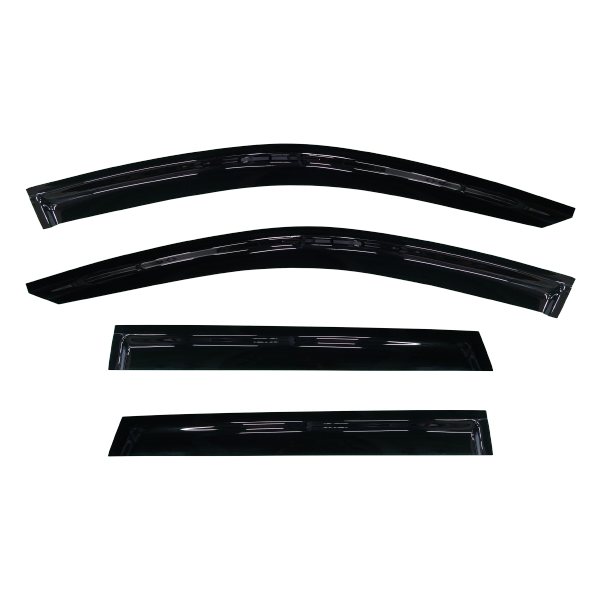 Volkswagen Touareg (7P) SUV 2011-2018 Slimline Weathershields / Window Visors (4-Piece Set)