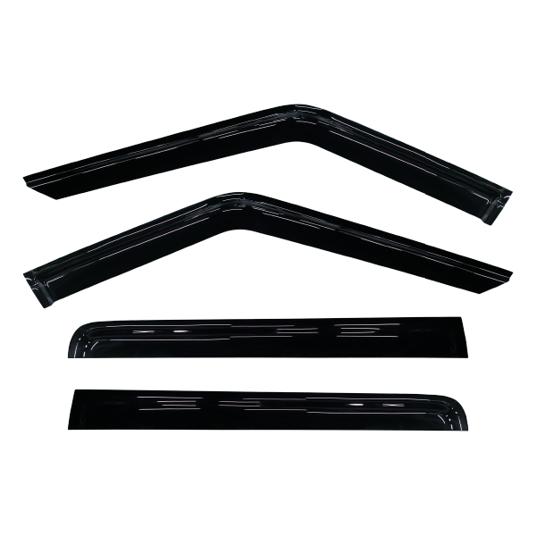 Land Rover Discovery 3 (Series 3) SUV 2005-2009 Slimline Weathershields / Window Visors (4-Piece Set)