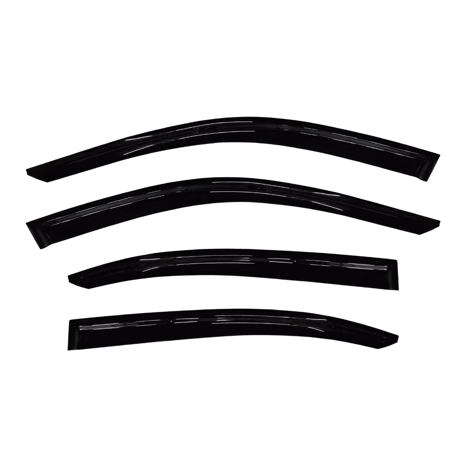 Lexus LS (XF40) LWB Sedan 2006-2017 Slimline Weathershields / Window Visors (4-Piece Set)
