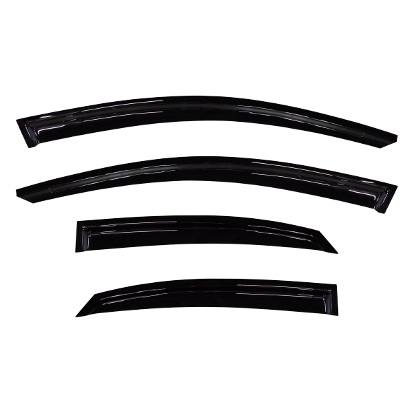 Audi (D4) A8 / S8 SWB Sedan 2011-2017 Slimline Weathershields / Window Visors (4-Piece Set)