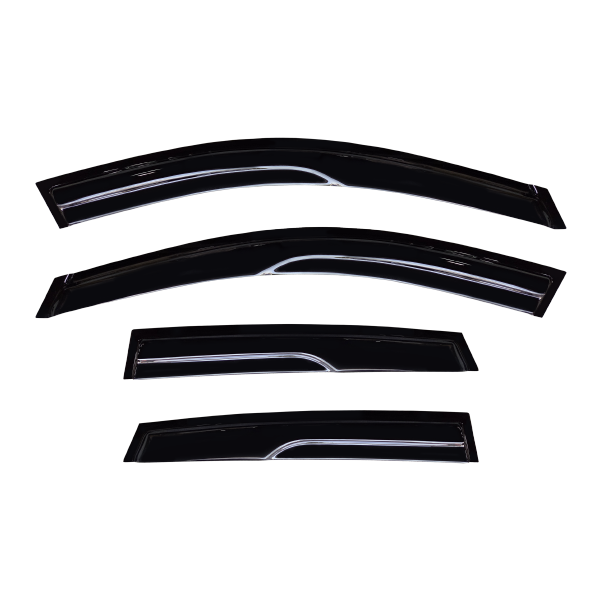 Subaru Impreza WRX / STI (G3) Sedan 2008-2013 (Injection) Slimline Weathershields / Window Visors (4-Piece Set)