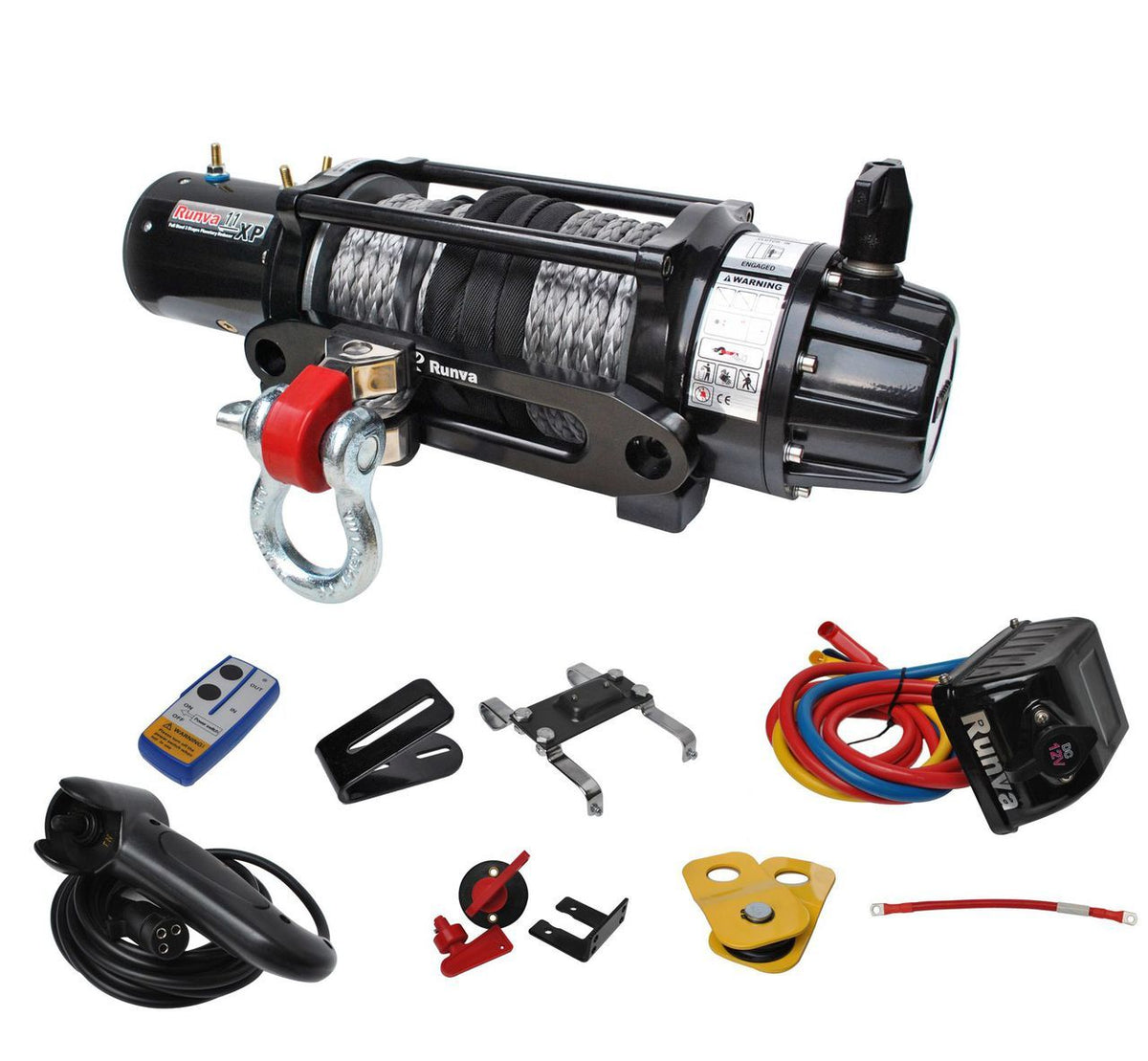 Runva 11XP 12V Dyneema Premium Edition Winch