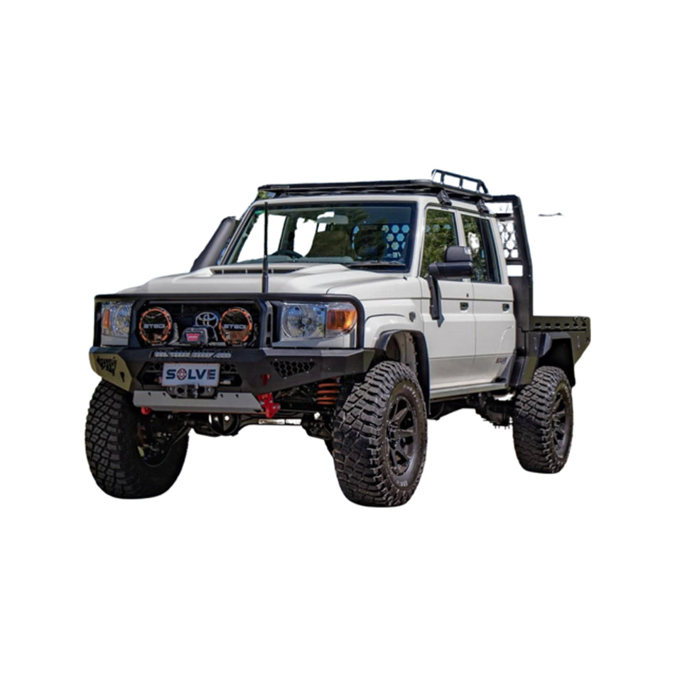 Toro Bull bar, Suitable for Toyota Land Cruiser 76, 78, 79 Series, 2007-2023