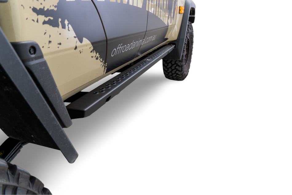 Rock Sliders Welded Assembly, suitable for Toyota Land Cruiser 78 and 79 Series, 2007 To current