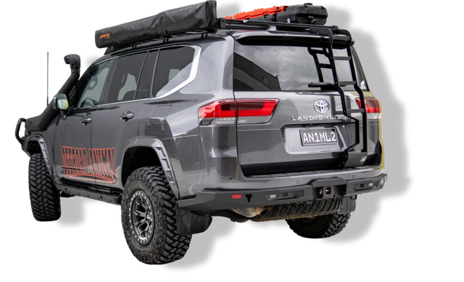 Rear Protection Bumper bar to suit Toyota LC300 Landcruiser 300 Series 2021 on