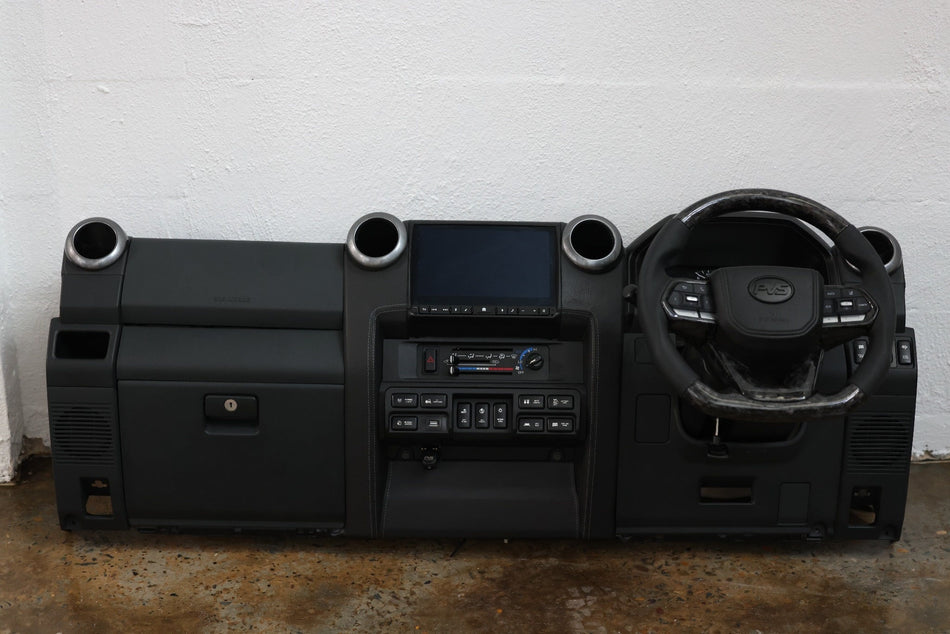 Ex Display 70 Series Landcruiser Black Out Dashboard Full Set