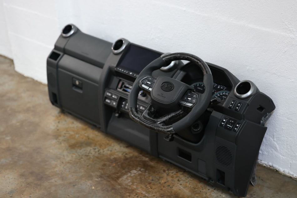 Ex Display 70 Series Landcruiser Black Out Dashboard Full Set