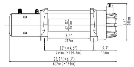 Runva 11XP 12V Dyneema Premium Edition Winch