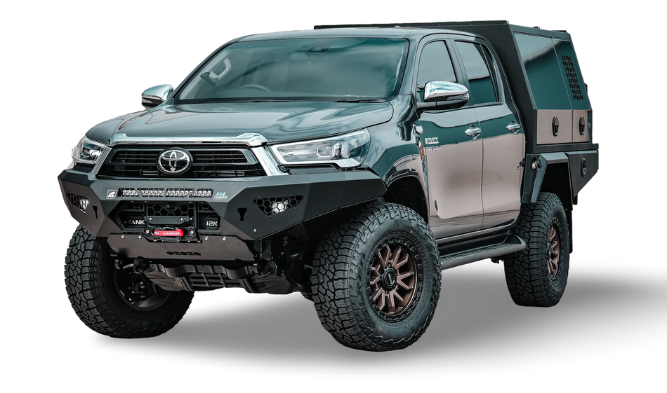 Predator Bull bar, Suitable for Toyota Hilux N80, 2020-current (MY21-current))