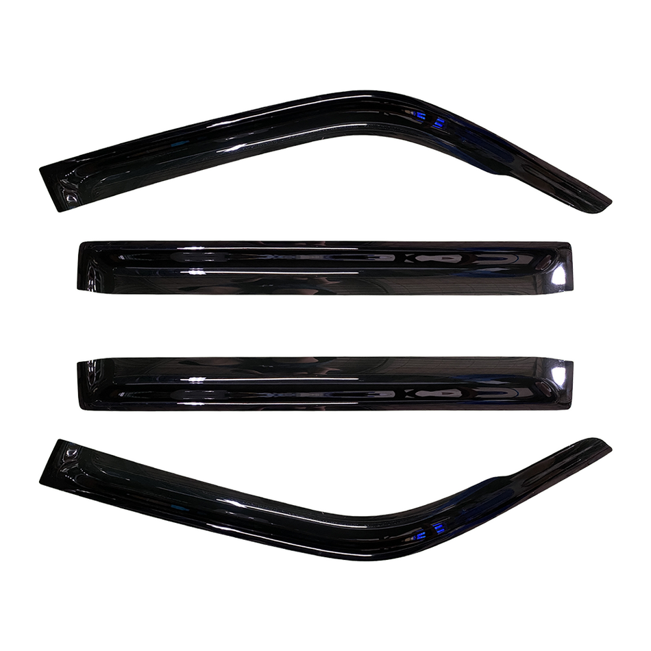 Toyota Landcruiser Prado (J90) SUV 1996-2002 Slimline Weathershields / Window Visors (4-Piece Set)