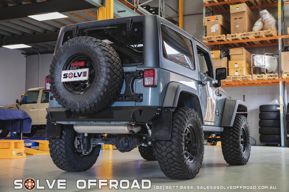Rear bumper, Jeep Wrangler JK 07-2018