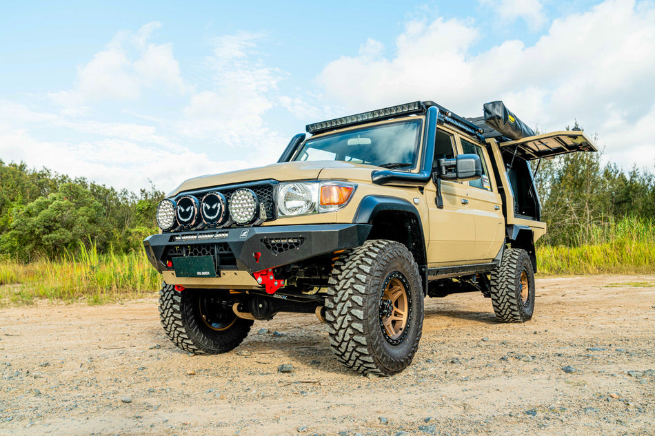 Predator Bull bar, Suitable for Toyota Land Cruiser 76, 78, 79 Series, 2007-2023