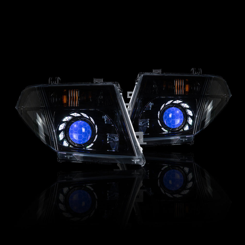 Nissan Navara D40 LED 'Turbine' Headlights