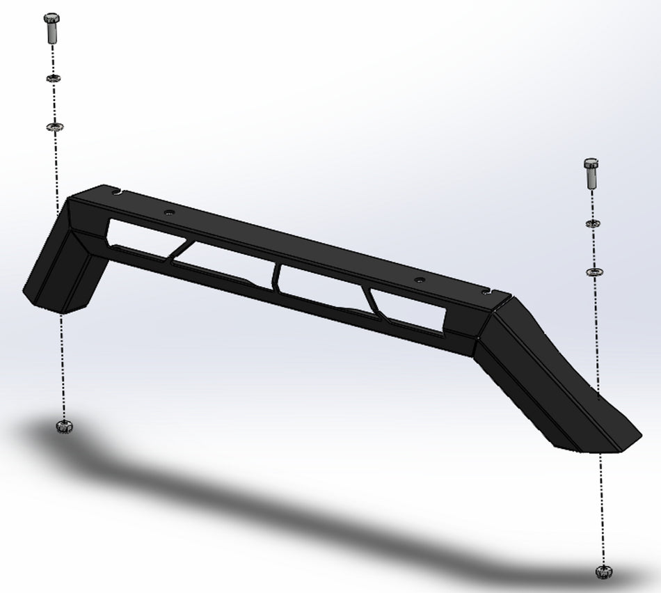 Stealth Top hoop type B, to suit LED Light JK, JT and JL Wrangler