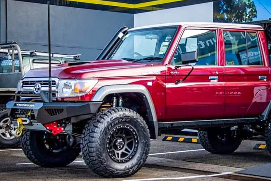 Rock Sliders, suitable for Toyota Land Cruiser 78 and 79 Series, 2007 To 2023 (Does not suit Facelift)
