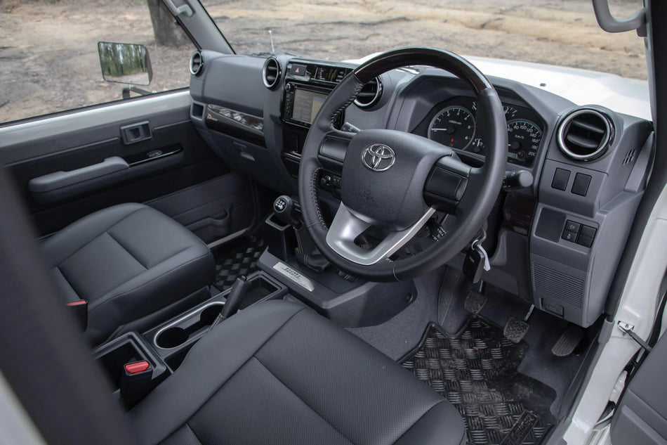 70th Anniversary Front Air Vent Rings Covers to suit Toyota LandCruiser 70 Series