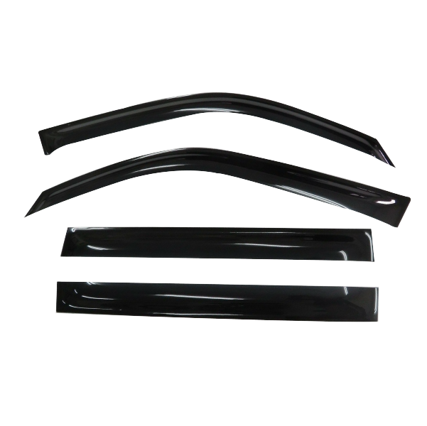 Toyota Landcruiser (J100) SUV 1998-2007 Slimline Weathershields / Window Visors (4-Piece Set)