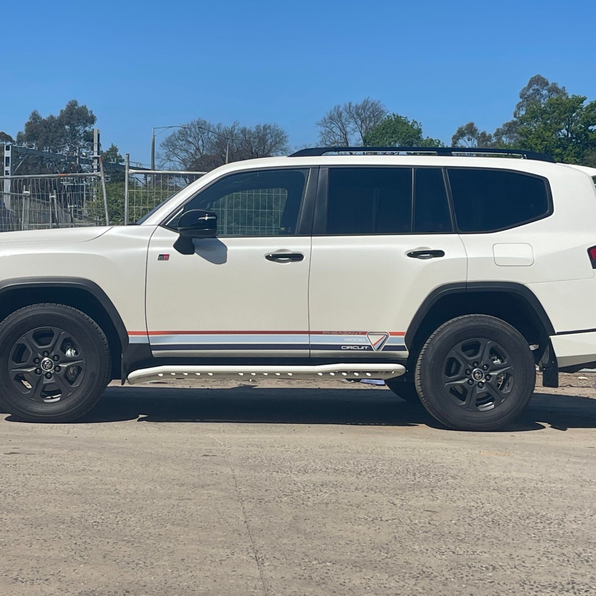 300 Series Toyota Landcruiser Revolution Rock Sliders - 4x4