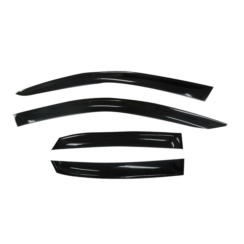 Audi (B6) A4 / S4 Sedan 2001-2005 Slimline Weathershields / Window Visors (4-Piece Set)