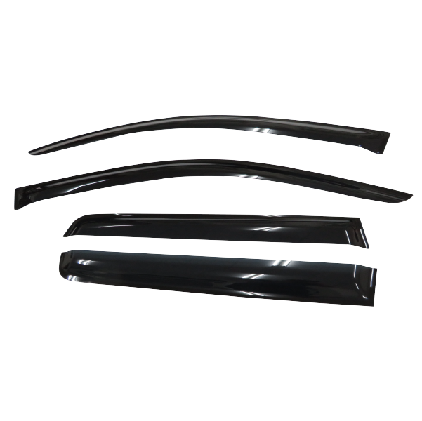 Mitsubishi Outlander (ZG) (ZH) SUV 2007-2012 Slimline Weathershields / Window Visors (4-Piece Set)