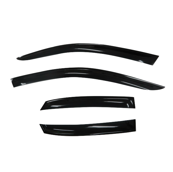 Mercedes-Benz C-Class (W202) Sedan 1994-2000 Slimline Weathershields / Window Visors (4-Piece Set)