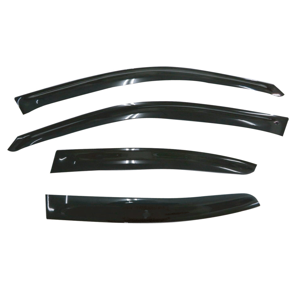 BMW 3 Series (E46) Sedan 1998-2005 Slimline Weathershields / Window Visors (4-Piece Set)