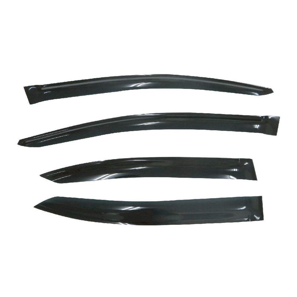 Honda Civic (9th Gen) (9th Gen Ser II) Sedan 2012-2015 Slimline Weathershields / Window Visors (4-Piece Set)