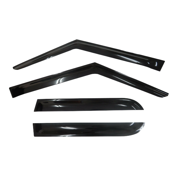 Hyundai Accent (RB) Sedan 2011-2019 Slimline Weathershields / Window Visors (4-Piece Set)
