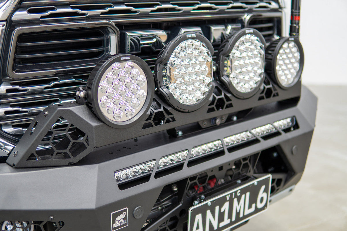 quad rally hoop to suit predator bar on ram to suit offroad animal lights