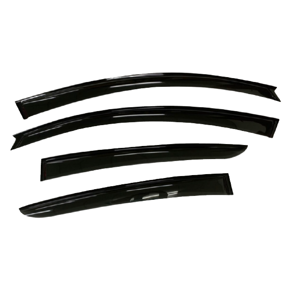 Lexus GS (S190) Sedan 2005-2011 Slimline Weathershields / Window Visors (4-Piece Set)