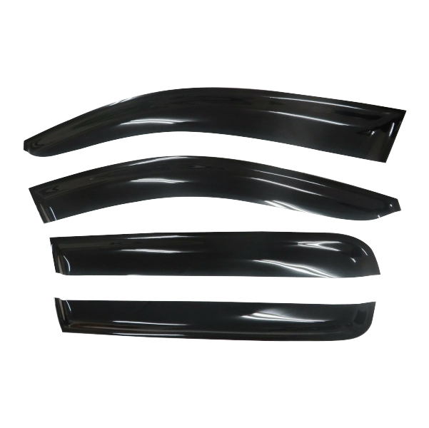 Mazda BT-50 (UP) (UR) Ute 2012-2020 Slimline Weathershields / Window Visors (4-Piece Set)