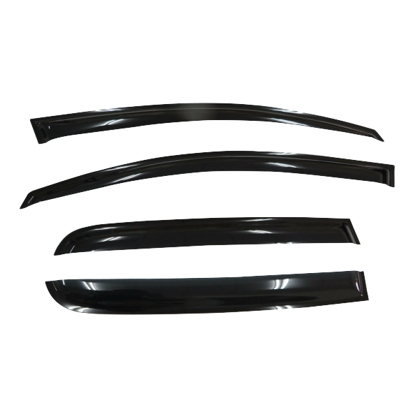 Mitsubishi Mirage (LA) Sedan 2012-2020 Slimline Weathershields / Window Visors (4-Piece Set)